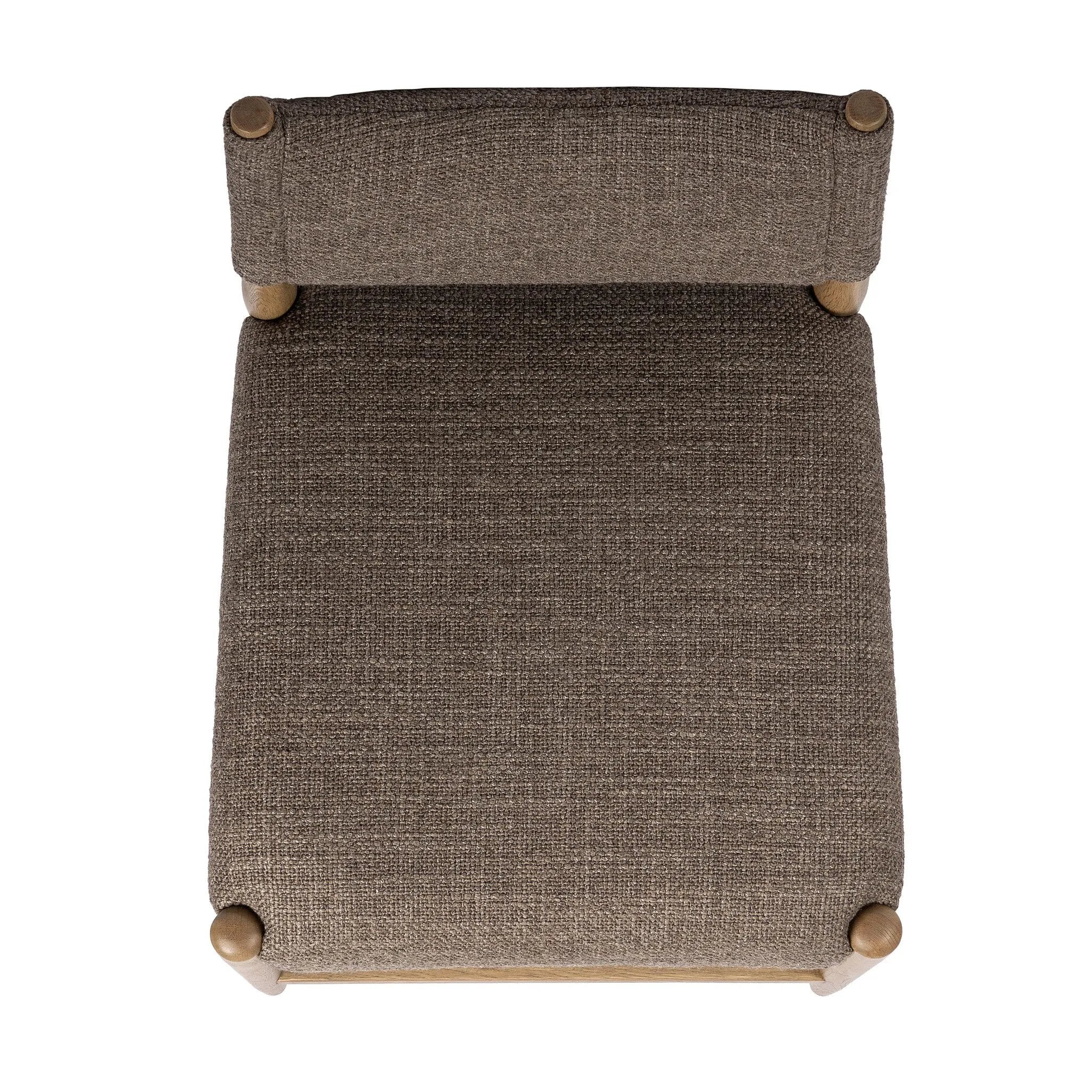 As lovers of organic modern materials at Amethyst, we love the optimistic inspired Jayla Counter Stool - Saxon Mink. This item pairs well with other brands such as Ethnicraft and is perfect for color drenched homes Amethyst Home provides interior design, new home construction design consulting, vintage area rugs, and lighting in the San Diego metro area.