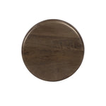 Add an extra surface anywhere with a solid mango end table with a playful clover shape Amethyst Home provides interior design, new home construction design consulting, vintage area rugs, and lighting in the Salt Lake City metro area.