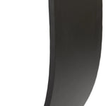 Simply structured and architectural, this outdoor firewood holder is constructed of an inverted arch of charcoal iron atop a minimalist split base foot. Cover or store indoors during inclement weather and when not in use Amethyst Home provides interior design, new home construction design consulting, vintage area rugs, and lighting in the Monterey metro area.