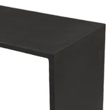 Simply structured and architectural, this outdoor firewood holder is constructed of an inverted arch of charcoal iron atop a minimalist split base foot. Cover or store indoors during inclement weather and when not in use Amethyst Home provides interior design, new home construction design consulting, vintage area rugs, and lighting in the Salt Lake City metro area.