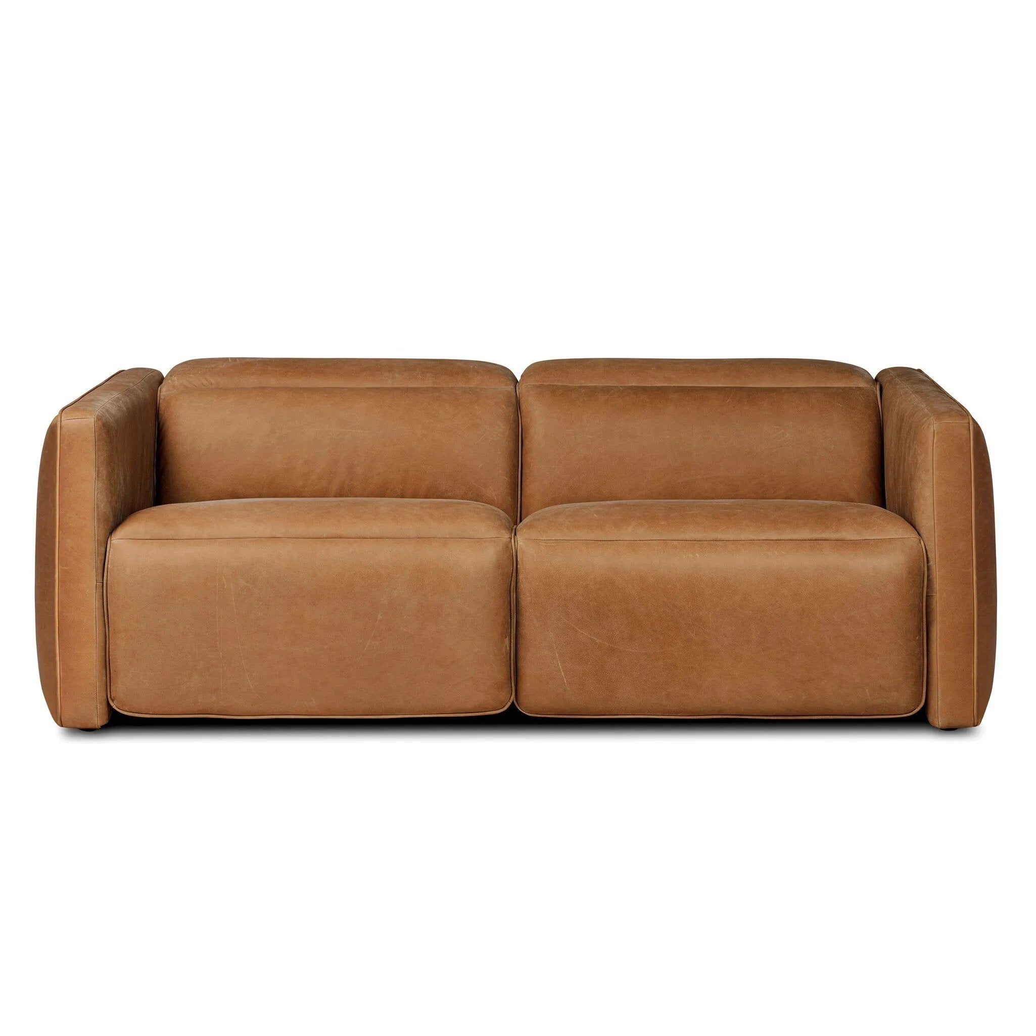 Recline and relax on this modern take on classic design. Chesterfield-style tufting runs along the sides of this smart recliner sofa. Customize your comfort level with the push of hidden buttons with pieces in our Power Motion collection. Sectional features straight arms with a medium to supportive sit and seat height. Amethyst Home provides interior design, new home construction design consulting, vintage area rugs, and lighting in the Winter Garden metro area.