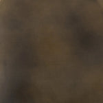 Burnished brass iron in a pyramid shape gives an  industrial feel to this lamp's dark green canvas base with softened corners Amethyst Home provides interior design, new home construction design consulting, vintage area rugs, and lighting in the Salt Lake City metro area.