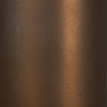 A tripod-base floor lamp, provides light in every direction. Made with slim, sturdy iron in a rubbed bronze finish and topped with linen shades for a soft glow Amethyst Home provides interior design, new home construction design consulting, vintage area rugs, and lighting in the Houston metro area.