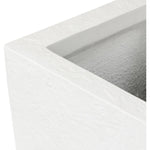 Featuring Koto Textured White Concrete Planter by Four Hands at Amethyst Home. Cast black concrete forms a monolithic planter for use indoors and out. Cover or store indoors during inclement weather and when not in use.TallOverall Dimensions: 18.00"w x 18.00"d x 32.00"hWeight: 92.59 lbsSmallOverall Dimensions: 18.00"w x 18.00"d x 18.00"hWeight: 38.80 lbsMe. Amethyst Home provides interior design, new home construction design consulting, vintage area rugs, and lighting in the Alpharetta metro area.