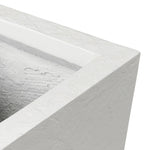 Featuring Koto Textured White Concrete Planter by Four Hands at Amethyst Home. Cast black concrete forms a monolithic planter for use indoors and out. Cover or store indoors during inclement weather and when not in use.TallOverall Dimensions: 18.00"w x 18.00"d x 32.00"hWeight: 92.59 lbsSmallOverall Dimensions: 18.00"w x 18.00"d x 18.00"hWeight: 38.80 lbsMediumO. Amethyst Home provides interior design, new home construction design consulting, vintage area rugs, and lighting in the Miami metro area.