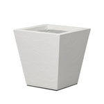 Featuring Koto Textured White Concrete Planter by Four Hands at Amethyst Home. Cast black concrete forms a monolithic planter for use indoors and out. Cover or store indoors during inclement weather and when not in use.TallOverall Dimensions: 18.00"w x 18.00"d x 32.00"hWeight: 92.59 lbsSmallOverall Dimensions: 18.00"w x 18.00"d x 18.00"hWeight: 38.80 lbsMe. Amethyst Home provides interior design, new home construction design consulting, vintage area rugs, and lighting in the Washington metro area.