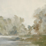 Inspired by nature and the beauty of ordinary life, Dallas-based artist Lauren Fuhr captures a peaceful lake scene. Complemented by a natural maple floater frame. Handmade in Austin, Texas.As enthusiasts of luxe aesthetics at Amethyst, we love the nature inspired Lake by Lauren Fuhr. Amethyst Home provides interior design, new home construction design consulting, vintage area rugs, and lighting in the Washington metro area.