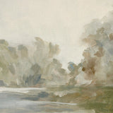 Inspired by nature and the beauty of ordinary life, Dallas-based artist Lauren Fuhr captures a peaceful lake scene. Complemented by a natural maple floater frame. Handmade in Austin, Texas.As enthusiasts of luxe aesthetics at Amethyst, we love the nature inspired Lake by Lauren Fuhr. Amethyst Home provides interior design, new home construction design consulting, vintage area rugs, and lighting in the Washington metro area.