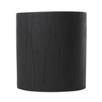 Ground any room with a style inspired by the beautiful simplicity of nature. Made of black-finished resin, the form for this special piece is molded from a tree trunk that's been cut into a circle, then cast in resin to recreate the same  texture of the trunk, even the saw marks where it was cut — talk about a true statement piece Amethyst Home provides interior design, new home construction design consulting, vintage area rugs, and lighting in the Dallas metro area.