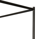 Featuring Leigh San Remo Ash Canopy Bed by Four Hands at Amethyst Home. Safari styling gets refreshed with ash grey fabric and leather straps that secure decorative suspended headboard pillows. Box spring required. This bed is not compatible with an adjustable mattress.KingOverall Dimensions: 80.75"w x 84.75"d x 82.25"hWeight: 212.74 lbsQueenOverall Dimen. Amethyst Home provides interior design, new home construction design consulting, vintage area rugs, and lighting in the Kansas City metro area.