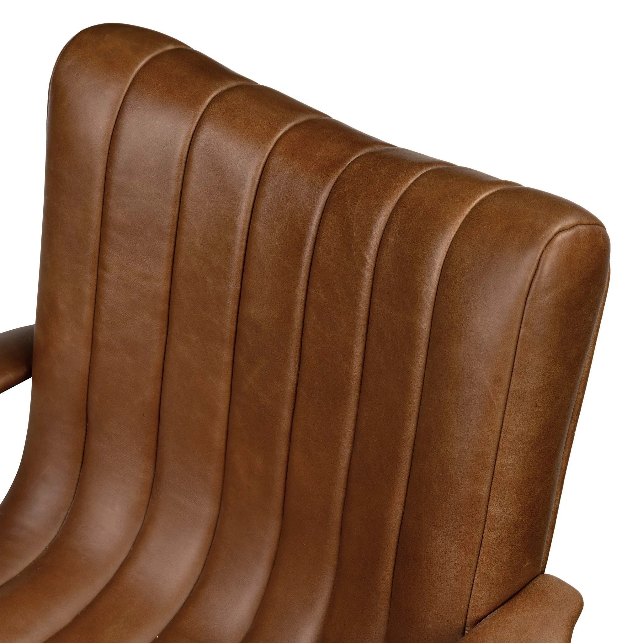 As lovers of wabi sabi design at Amethyst, we love the warm modern inspired Lemmy Desk Chair. This item pairs well with other brands such as Four Hands and is perfect for coastal homes Amethyst Home provides interior design, new home construction design consulting, vintage area rugs, and lighting in the Nashville metro area.