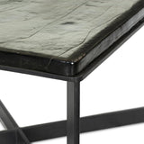 Featuring Lennie Clear Cast Glass Cast Glass Bunching Table by Four Hands at Amethyst Home. An airy, angular base of charcoal-burnished iron supports a squared tabletop of amber cast glass. Styles well alone or paired in multiples.Overall Dimensions: 25.00"w x 25.00"d x 15.75"hWeight : 120.06 lbsMaterials: Cast Glass, Iron. Amethyst Home provides interior design, new home construction design consulting, vintage area rugs, and lighting in the Laguna Beach metro area.