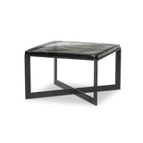 Featuring Lennie Clear Cast Glass Cast Glass Bunching Table by Four Hands at Amethyst Home. An airy, angular base of charcoal-burnished iron supports a squared tabletop of amber cast glass. Styles well alone or paired in multiples.Overall Dimensions: 25.00"w x 25.00"d x 15.75"hWeight : 120.06 lbsMaterials: Cast Glass, Iron. Amethyst Home provides interior design, new home construction design consulting, vintage area rugs, and lighting in the Salt Lake City metro area.
