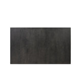 Featuring Leo Smoked Black Bed by Four Hands at Amethyst Home. Designed by Thomas Bina and Ronald Sasson, a design partnership blending both modern minimalist and Brazilian influences. Crafted from a mix of solid oak and thick-cut oak veneer, this clean-lined bed features vertical reed detailing on the tall headboard and beautiful horizontal graining on the fo. Amethyst Home provides interior design, new home construction design consulting, vintage area rugs, and lighting in the Boston metro area.