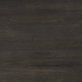 Featuring Leo Smoked Black Bed by Four Hands at Amethyst Home. Designed by Thomas Bina and Ronald Sasson, a design partnership blending both modern minimalist and Brazilian influences. Crafted from a mix of solid oak and thick-cut oak veneer, this clean-lined bed features vertical reed detailing on the tall headboard and beautiful horizontal graining on the fo. Amethyst Home provides interior design, new home construction design consulting, vintage area rugs, and lighting in the Dallas metro area.