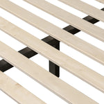 Featuring Leo Smoked Black Bed by Four Hands at Amethyst Home. Designed by Thomas Bina and Ronald Sasson, a design partnership blending both modern minimalist and Brazilian influences. Crafted from a mix of solid oak and thick-cut oak veneer, this clean-lined bed features vertical reed detailing on the tall headboard and beautiful horizontal graining on. Amethyst Home provides interior design, new home construction design consulting, vintage area rugs, and lighting in the Winter Garden metro area.