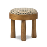 A simple, charming stool with an oak wood veneer finish and velvety upholstered seat. Tapered legs add subtle character.As enthusiasts of wabi sabi aesthetics at Amethyst, we love the nature inspired Louise Accent Stool - Firefinch Fawn. This item pairs well with other brands such as Loloi Rugs and is perfect for loft homes Amethyst Home provides interior design, new home construction design consulting, vintage area rugs, and lighting in the Boston metro area.
