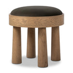 A simple, charming stool with an oak wood veneer finish and velvety upholstered seat. Tapered legs add subtle character.As fans of wabi sabi materials at Amethyst, we love the warm modern inspired Louise Accent Stool - Modern Velvet Loden. This item pairs well with other brands such as Surya and is perfect for coastal homes Amethyst Home provides interior design, new home construction design consulting, vintage area rugs, and lighting in the Washington metro area.