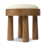 A simple, charming stool with an oak wood veneer finish and upholstered seat. Tapered legs add subtle character.As enthusiasts of natural design at Amethyst, we love the designer inspired Louise Accent Stool - Nomad Snow - Crypton Nomad Snow. This item pairs well with other brands such as Verellen and is perfect for modern homes Amethyst Home provides interior design, new home construction design consulting, vintage area rugs, and lighting in the Des Moines metro area.