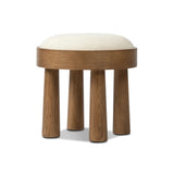 A simple, charming stool with an oak wood veneer finish and upholstered seat. Tapered legs add subtle character.As enthusiasts of natural design at Amethyst, we love the designer inspired Louise Accent Stool - Nomad Snow - Crypton Nomad Snow. This item pairs well with other brands such as Verellen and is perfect for modern homes Amethyst Home provides interior design, new home construction design consulting, vintage area rugs, and lighting in the San Diego metro area.