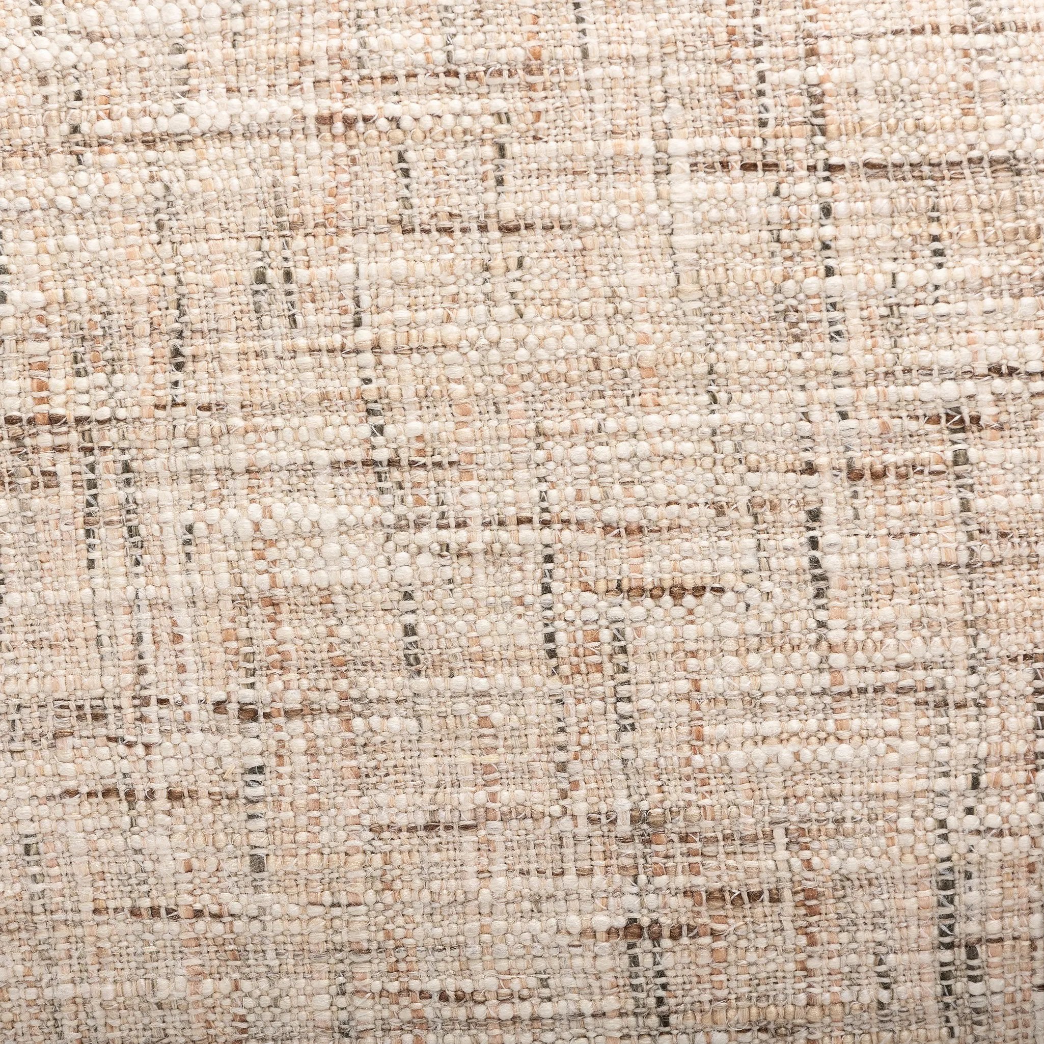 Featuring Louise Ostend Natural Accent Stool by Four Hands at Amethyst Home. A simple, charming stool with natural oak wood veneer finish and textured neutral fabric seat. Tapered legs add subtle character.Overall Dimensions: 19.00"w x 19.00"d x 19.25"hWeight : 23.81 lbsMaterials: 58% Flax/Linen, 35% Acrylic, 7% Polyester, Oak Veneer, Solid Ash. Amethyst Home provides interior design, new home construction design consulting, vintage area rugs, and lighting in the Omaha metro area.