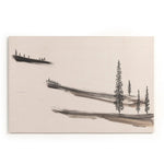 Inspired by nature, society and day-to-day life, Bangalore-based artist Santhosh CH's original piece is printed on a maple panel and framed as a wood box for a gallery-quality look. Graining and texture from the backer show through slightly for a unique look on each piece. If not currently in stock, this piece ships within three weeks. Amethyst Home provides interior design, new home construction design consulting, vintage area rugs, and lighting in the Omaha metro area.