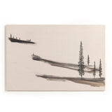 Inspired by nature, society and day-to-day life, Bangalore-based artist Santhosh CH's original piece is printed on a maple panel and framed as a wood box for a gallery-quality look. Graining and texture from the backer show through slightly for a unique look on each piece. If not currently in stock, this piece ships within three weeks. Amethyst Home provides interior design, new home construction design consulting, vintage area rugs, and lighting in the Park City metro area.