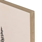 Inspired by nature, society and day-to-day life, Bangalore-based artist Santhosh CH's original piece is printed on a maple panel and framed as a wood box for a gallery-quality look. Graining and texture from the backer show through slightly for a unique look on each piece. If not currently in stock, this piece ships within three weeks. Amethyst Home provides interior design, new home construction design consulting, vintage area rugs, and lighting in the Salt Lake City metro area.