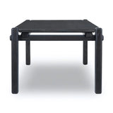 Designed by Thomas Bina and Ronald Sasson, a design partnership blending both modern minimalist and Brazilian influences. Crafted from natural reclaimed French oak with overstated joint details. Rounded edges bring a soft, playful feel to this grand-scale piece. Seats 12 Amethyst Home provides interior design, new home construction design consulting, vintage area rugs, and lighting in the Boston metro area.