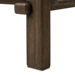 Designed by Thomas Bina and Ronald Sasson, a design partnership blending both modern minimalist and Brazilian influences. Mixed materials elevate the traditional coffee table, pairing solid reclaimed oak and solid marble, with overstated joint details. Rounded edges bring a soft, playful feel to the entire piece. Amethyst Home provides interior design, new home construction design consulting, vintage area rugs, and lighting in the Monterey metro area.