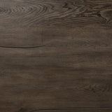 Designed by Thomas Bina and Ronald Sasson, a design partnership blending both modern minimalist and Brazilian influences. Grand-scale dining table is crafted from natural reclaimed French oak with tapered pedestal panels connected at the base Amethyst Home provides interior design, new home construction design consulting, vintage area rugs, and lighting in the Monterey metro area.