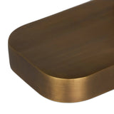 A library task light brings focused illumination to your workspace, nightstand or end table. Crafted from brass with an aged antique finish, the lamp has a rotary switch on the base and double post arms to hold the metal shade in place Amethyst Home provides interior design, new home construction design consulting, vintage area rugs, and lighting in the Houston metro area.