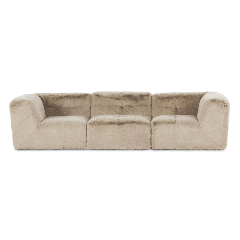 Featuring Miles Boden Pewter 3Pc Sectional Sofa by Four Hands at Amethyst Home. Modularity at its best — and comfiest. Three piece sectional covered in a plush fabric that's luxuriously soft to the touch. Overall Dimensions: 125.75"w x 44.50"d x 28.25"h. Amethyst Home provides interior design, new home construction design consulting, vintage area rugs, and lighting in the Monterey metro area.