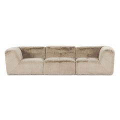Featuring Miles Boden Pewter 3Pc Sectional Sofa by Four Hands at Amethyst Home. Modularity at its best — and comfiest. Three piece sectional covered in a plush fabric that's luxuriously soft to the touch. Overall Dimensions: 125.75"w x 44.50"d x 28.25"h. Amethyst Home provides interior design, new home construction design consulting, vintage area rugs, and lighting in the Monterey metro area.