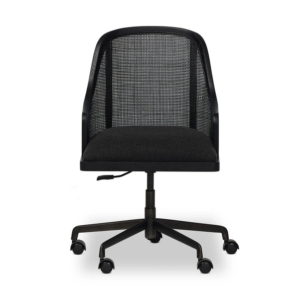 Mischa Desk Chair - Gibson Black | Amethyst Home