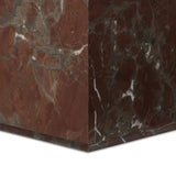 Featuring Modern Smoke and Russet Marble Marble Plinth End Table by Four Hands at Amethyst Home. Overall Dimensions: 22.00"w x 22.00"d x 22.00"hWeight : 145.50 lbsMaterials: Solid Marble. Amethyst Home provides interior design, new home construction design consulting, vintage area rugs, and lighting in the Seattle metro area.