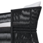 Featuring Mondira Arashi Salt Outdoor Dining Chair by Four Hands at Amethyst Home. A stunning spot for outdoor daydreaming. The linear rope-based design on this beautifully woven outdoor dining chair is paired with clean curves. Designed with an angular cutout detail on back so the seat is stunning from all angles. Back and seat cushions are UV-resistant, w. Amethyst Home provides interior design, new home construction design consulting, vintage area rugs, and lighting in the Charlotte metro area.