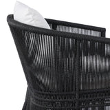 Featuring Mondira Arashi Salt Outdoor Dining Chair by Four Hands at Amethyst Home. A stunning spot for outdoor daydreaming. The linear rope-based design on this beautifully woven outdoor dining chair is paired with clean curves. Designed with an angular cutout detail on back so the seat is stunning from all angles. Back and seat cushions are UV-resistant,. Amethyst Home provides interior design, new home construction design consulting, vintage area rugs, and lighting in the Kansas City metro area.