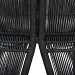 Featuring Mondira Arashi Salt Outdoor Dining Chair by Four Hands at Amethyst Home. A stunning spot for outdoor daydreaming. The linear rope-based design on this beautifully woven outdoor dining chair is paired with clean curves. Designed with an angular cutout detail on back so the seat is stunning from all angles. Back and seat cushions are UV-resistant, water. Amethyst Home provides interior design, new home construction design consulting, vintage area rugs, and lighting in the Tampa metro area.