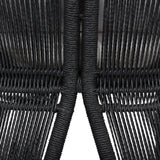 Featuring Mondira Arashi Salt Outdoor Dining Chair by Four Hands at Amethyst Home. A stunning spot for outdoor daydreaming. The linear rope-based design on this beautifully woven outdoor dining chair is paired with clean curves. Designed with an angular cutout detail on back so the seat is stunning from all angles. Back and seat cushions are UV-resistant, water. Amethyst Home provides interior design, new home construction design consulting, vintage area rugs, and lighting in the Tampa metro area.