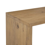 Customization and functionality fuse in a rotating desk of aged smoked oak. With plenty of storage space by way of drawers and cabinetry, a unique L shape and 360-degree mobility offer several orientation options, to comfortably suit a wide range of spaces Amethyst Home provides interior design, new home construction design consulting, vintage area rugs, and lighting in the Tampa metro area.