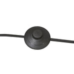 Modern minimal meets traditional. A tapered wood floor lamp base is topped with a design-forward boucle linen shade Amethyst Home provides interior design, new home construction design consulting, vintage area rugs, and lighting in the Dallas metro area.