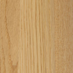 Modern minimal meets traditional. A tapered wood table lamp base is topped with a design-forward boucle linen shade Amethyst Home provides interior design, new home construction design consulting, vintage area rugs, and lighting in the Alpharetta metro area.