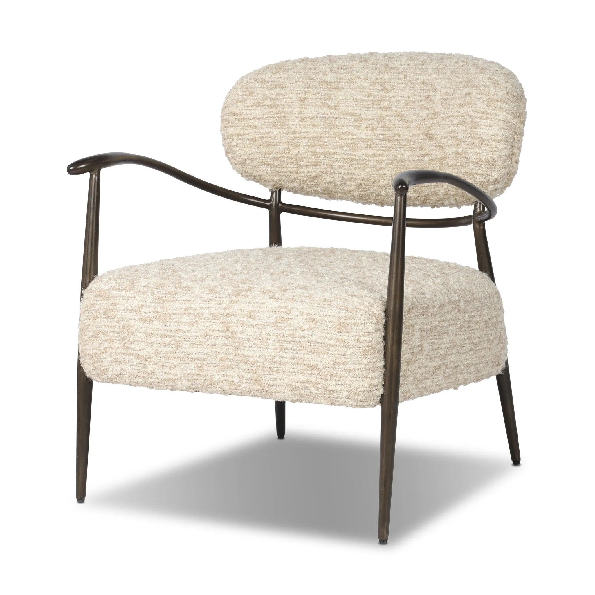 As enthusiasts of organic modern materials at Amethyst, we love the designer inspired Norah Chair. This item pairs well with other brands such as Cisco Home and is perfect for eclectic homes Amethyst Home provides interior design, new home construction design consulting, vintage area rugs, and lighting in the Tampa metro area.