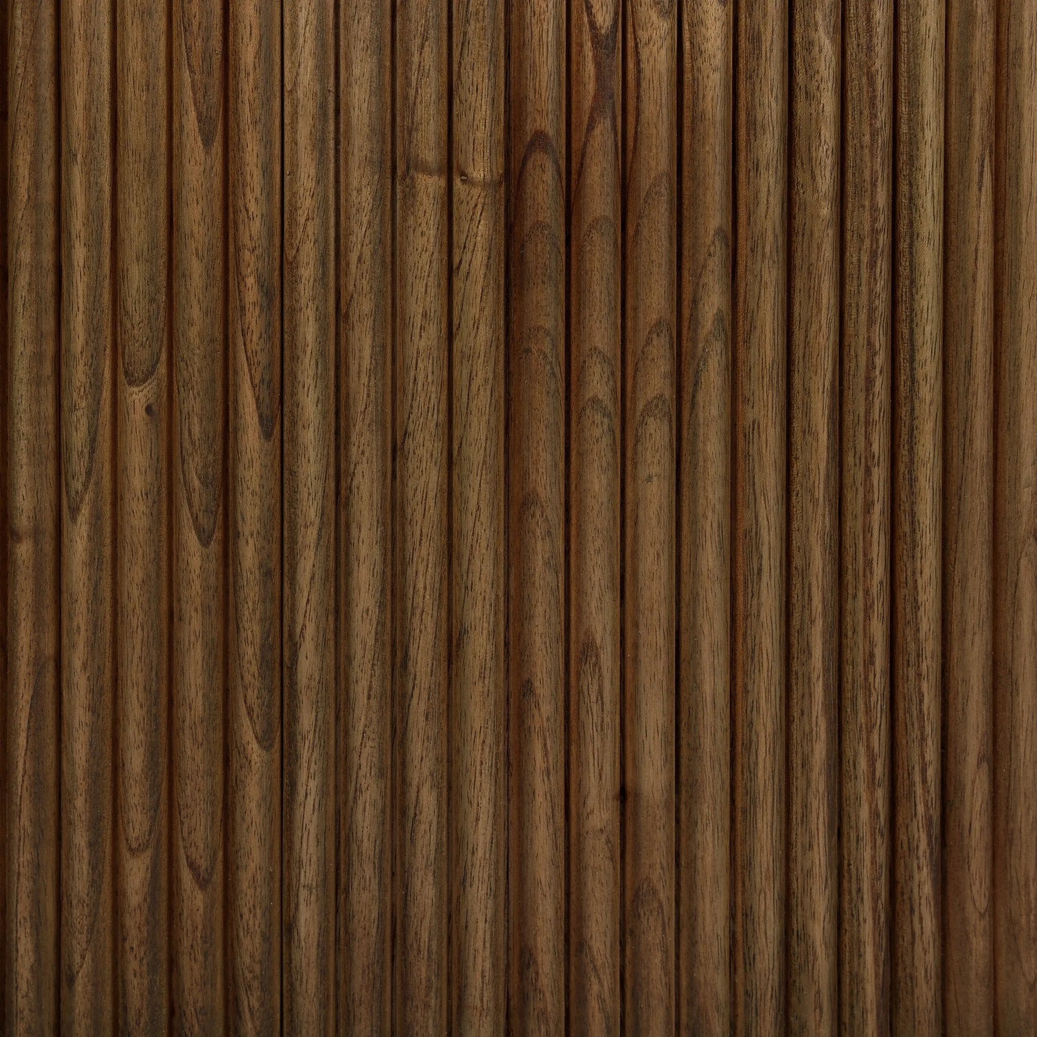 An artisanal take on texture. Made from mindi wood with a plinth-style base, a reeding pattern is carved around the entirety of this versatile end table for a fresh, approachable look.As fans of luxe style at Amethyst, we love the optimistic inspired Ona End Table - Amber Mindi Veneer. Amethyst Home provides interior design, new home construction design consulting, vintage area rugs, and lighting in the Scottsdale metro area.