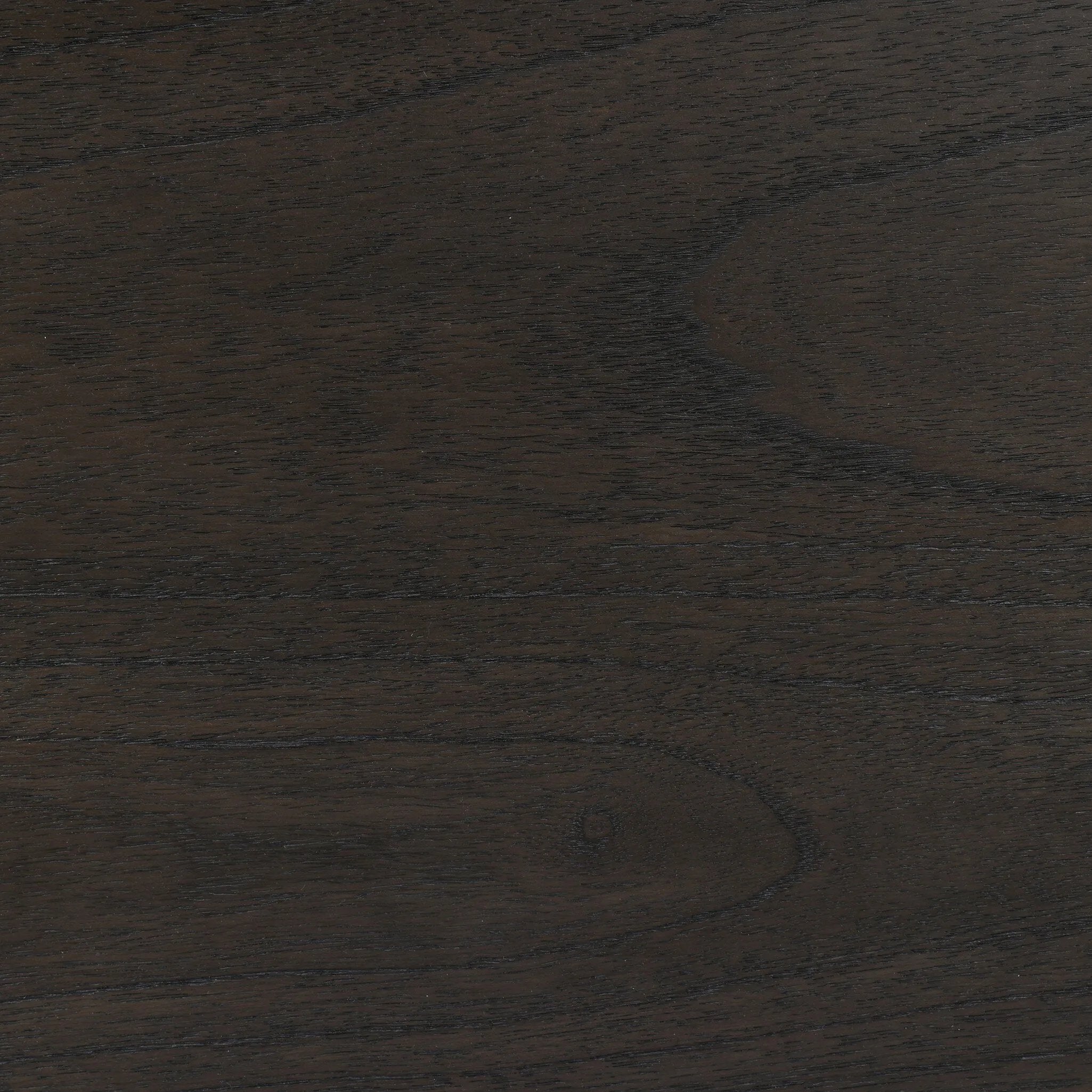 An artisanal take on texture. Made from black-finished mindi wood with a plinth-style base, a reeding pattern is carved around the entirety of this versatile end table for a fresh, approachable look.As lovers of luxe aesthetics at Amethyst, we love the optimistic inspired Ona End Table - Smoked Black Mindi Veneer. Amethyst Home provides interior design, new home construction design consulting, vintage area rugs, and lighting in the Nashville metro area.