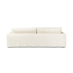 Featuring Ostend Bombay Flax Outdoor Slipcover Sofa by Four Hands at Amethyst Home. Enhance your outdoor space with the luxurious comfort of the Ostend Bombay Flax Outdoor Slipcover Sofa. Made with durable materials, this sofa is perfect for any weather conditions. Elevate your relaxation with the perfect addition to your patio or deck.
Overall Dimensio. Amethyst Home provides interior design, new home construction design consulting, vintage area rugs, and lighting in the Newport Beach metro area.