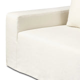 Featuring Ostend Bombay Flax Outdoor Slipcover Sofa by Four Hands at Amethyst Home. Enhance your outdoor space with the luxurious comfort of the Ostend Bombay Flax Outdoor Slipcover Sofa. Made with durable materials, this sofa is perfect for any weather conditions. Elevate your relaxation with the perfect addition to your patio or deck.
Overall Dimensions: . Amethyst Home provides interior design, new home construction design consulting, vintage area rugs, and lighting in the San Diego metro area.