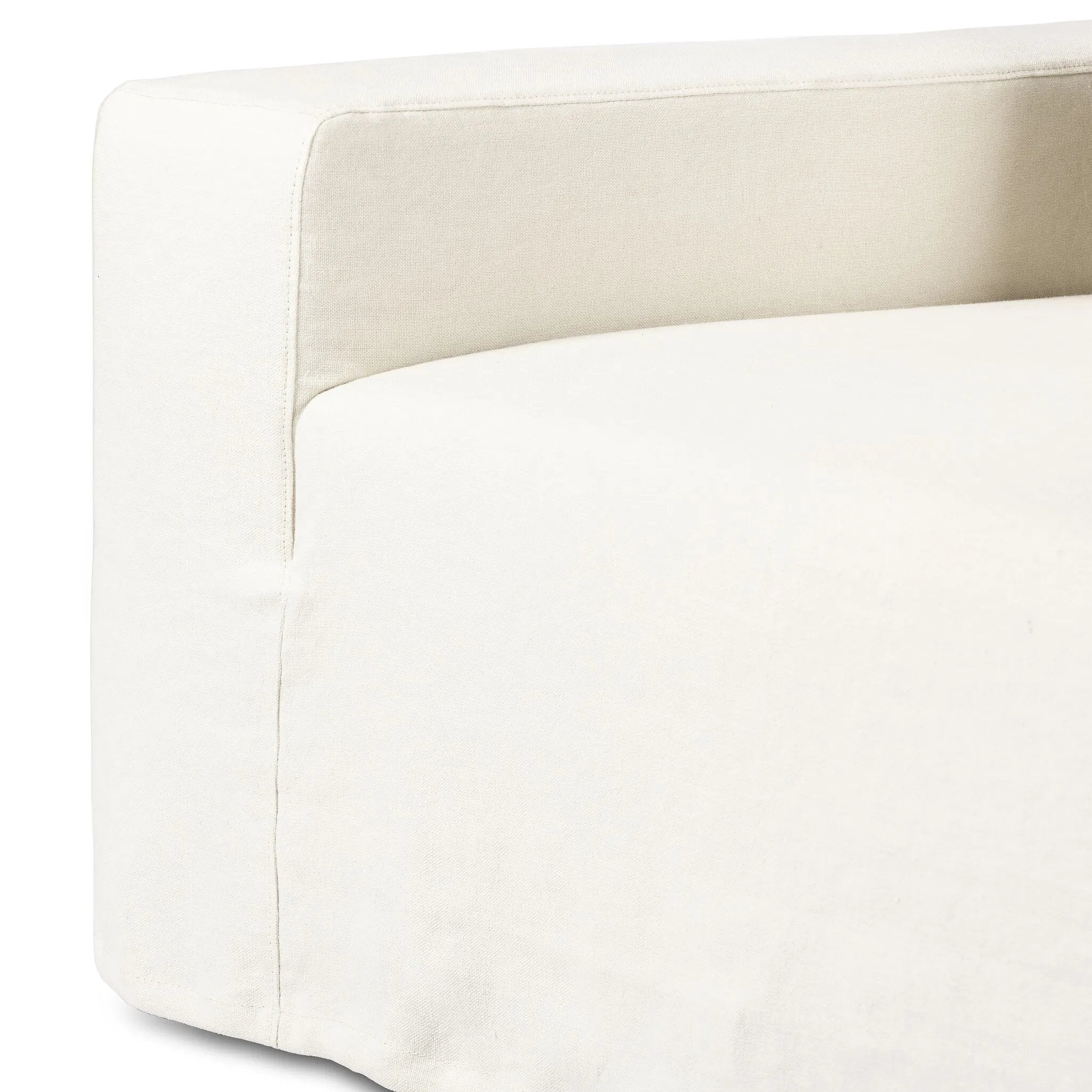 Featuring Ostend Bombay Flax Outdoor Slipcover Chair by Four Hands at Amethyst Home. Introducing the Ostend Bombay Flax Outdoor Slipcover Chair, the perfect addition to your outdoor seating area. Its versatile slipcover design allows for easy maintenance and can withstand any weather condition. 
Overall Dimensions: 45.5" L x 48.5 " W x 31.5" H
Materials: 10. Amethyst Home provides interior design, new home construction design consulting, vintage area rugs, and lighting in the San Diego metro area.