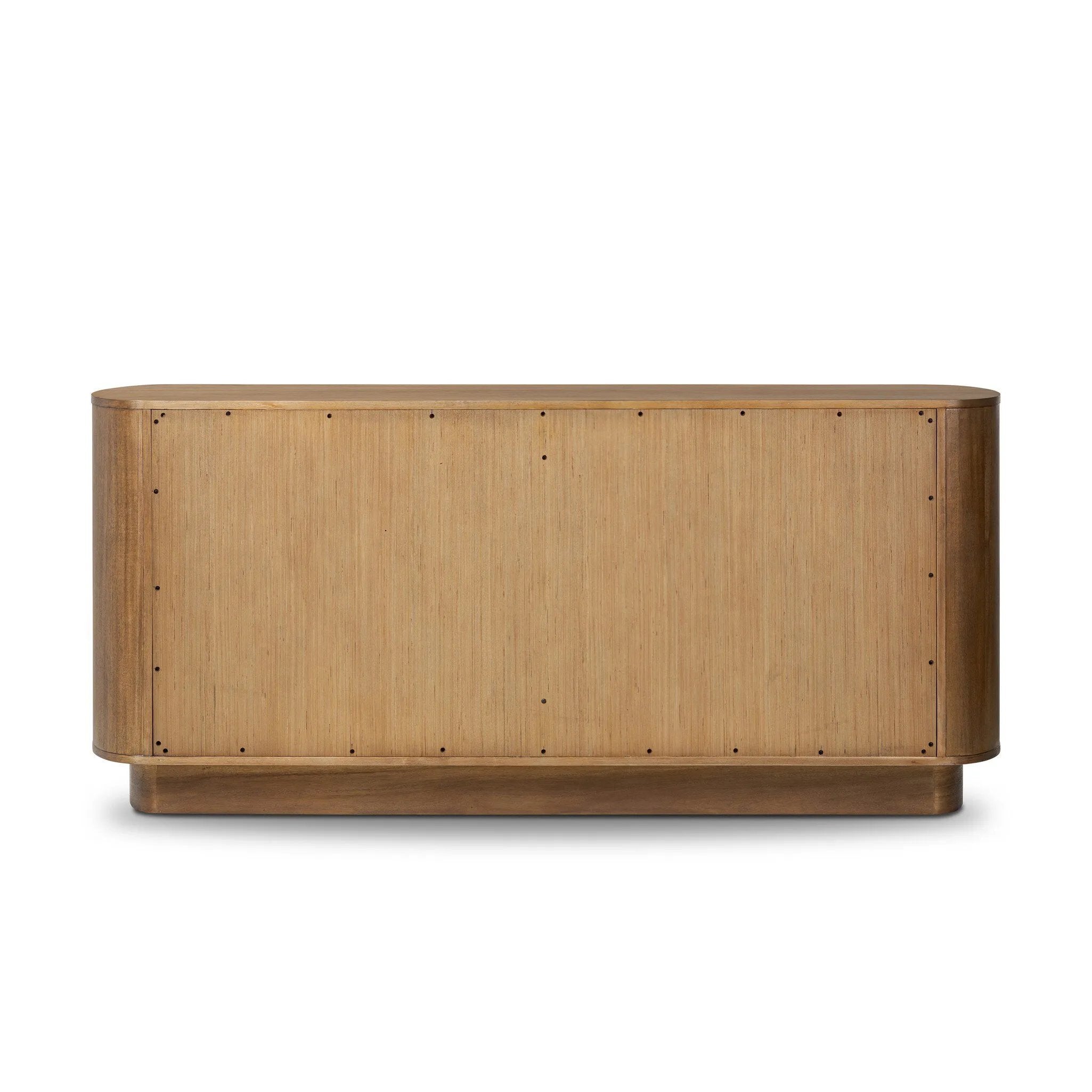 Seasoned brown acacia forms a pedestal base, bringing gentle curves to a classic dresser shape. Six drawers bring spacious storage to the bedroom Amethyst Home provides interior design, new home construction design consulting, vintage area rugs, and lighting in the Portland metro area.